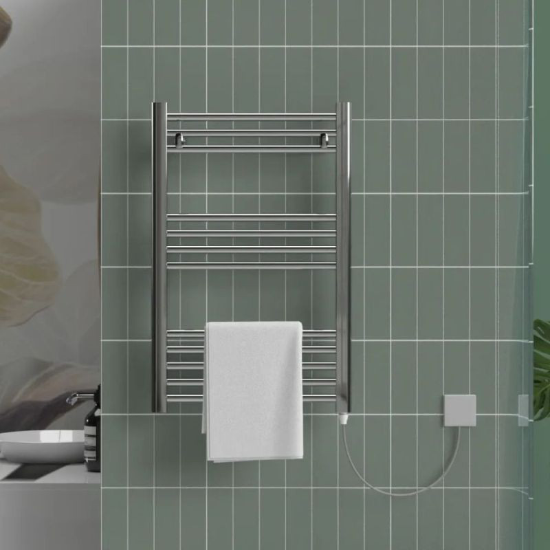 Secatoallas Eléctrico ELBA Cable 770mm x 500 mm en cromo en pared