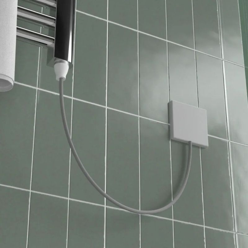 Secatoallas Eléctrico ELBA Cable 770mm x 500 mm en cromo en detalle