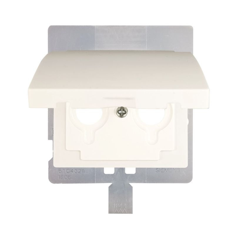 Tapa Articulada para Toma de Antena IP44 para BJC Iris Estanca y BJC Iris Plus Estanca Blanco