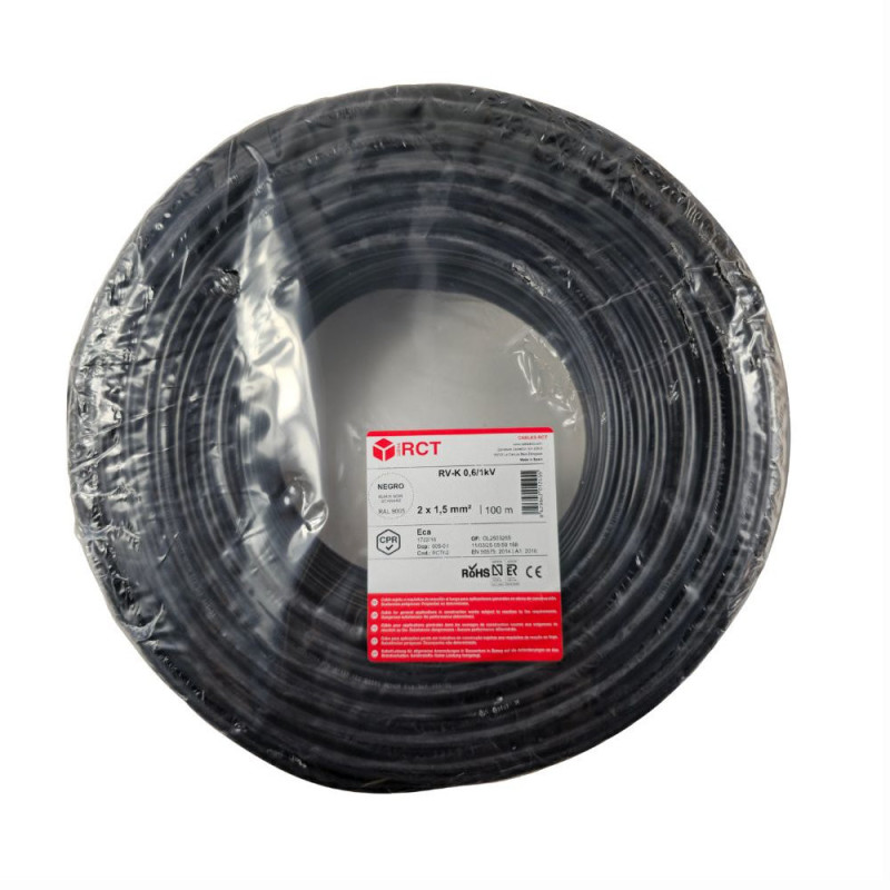 Manguera eléctrica 2 x 1.5 mm²