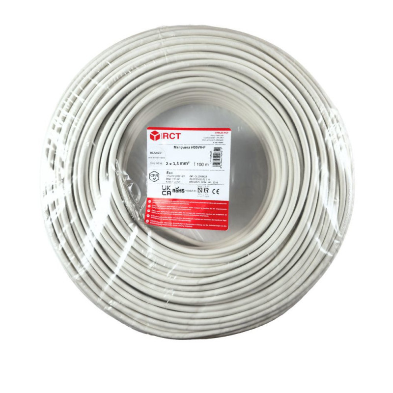 Manguera eléctrica 2 x 1.5 mm²