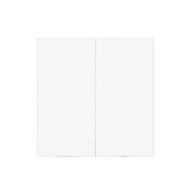 Tecla doble para el doble interruptor, doble conmutador y doble pulsador...