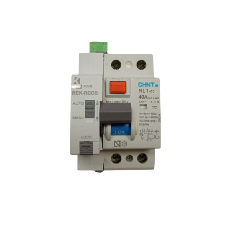 Diferencial monofásico de reconexión automática Sin Display Chint
