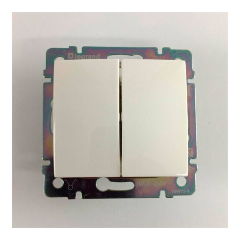 Doble interruptor Legrand Valena