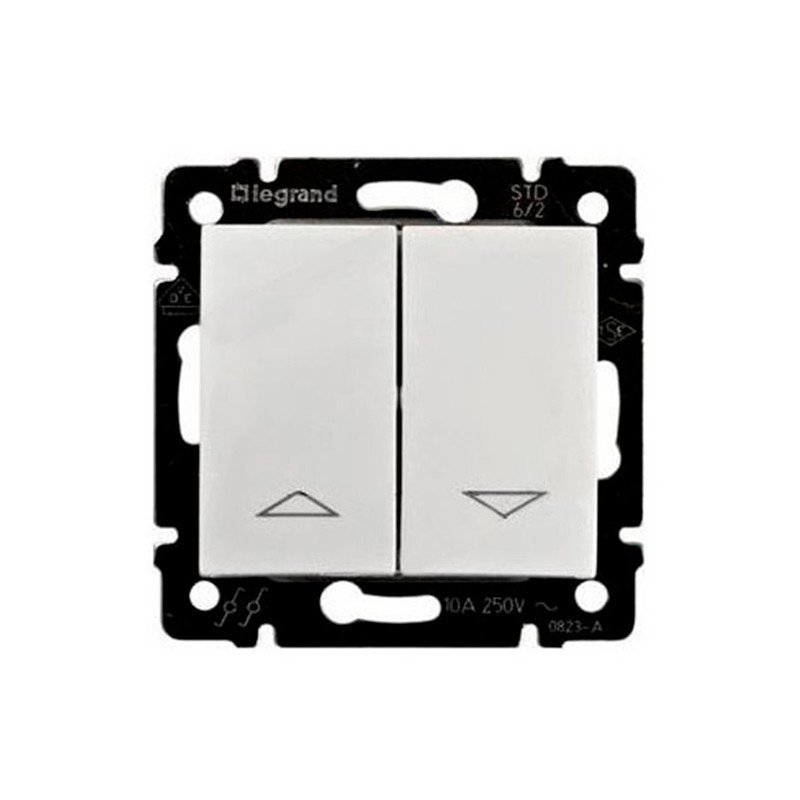 Pulsador persiana Legrand Valena