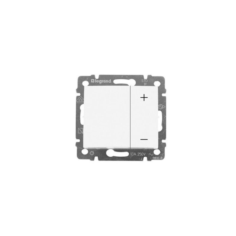 Regulador con pulsador 40-600 W Legrand Valena