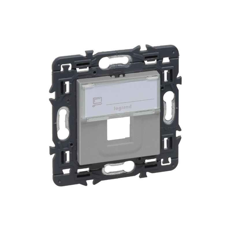 Adaptador de RJ 45 para 1 conector Keystone Legrand Valena Next
