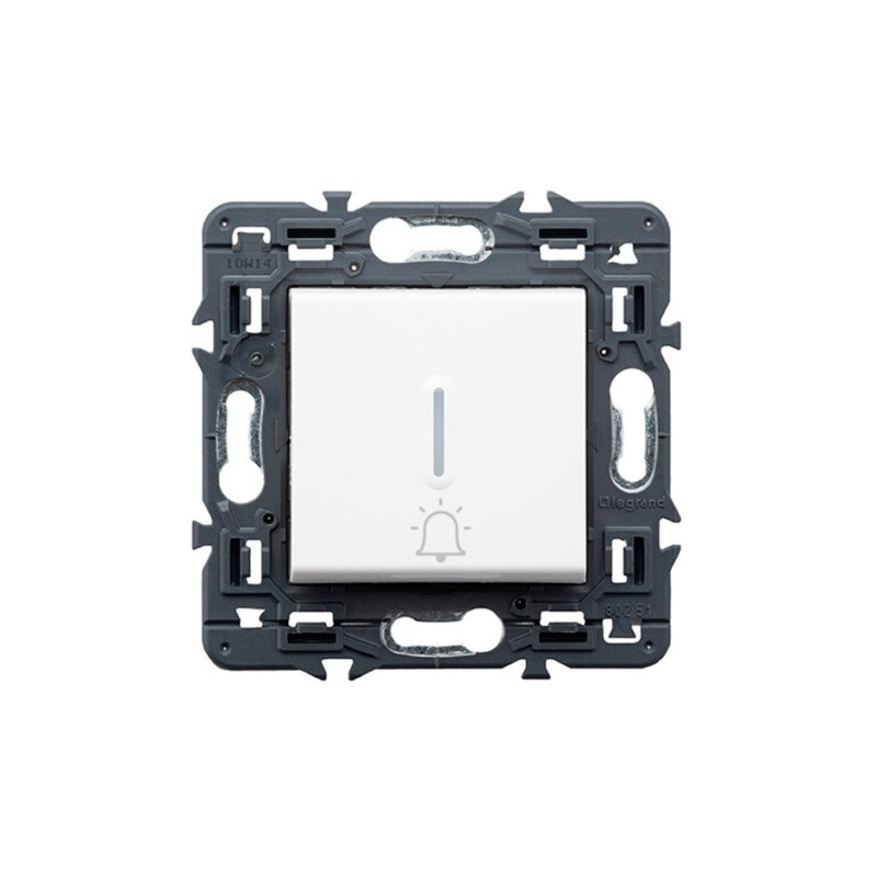 Pulsador iluminable de campana Legrand Valena Next