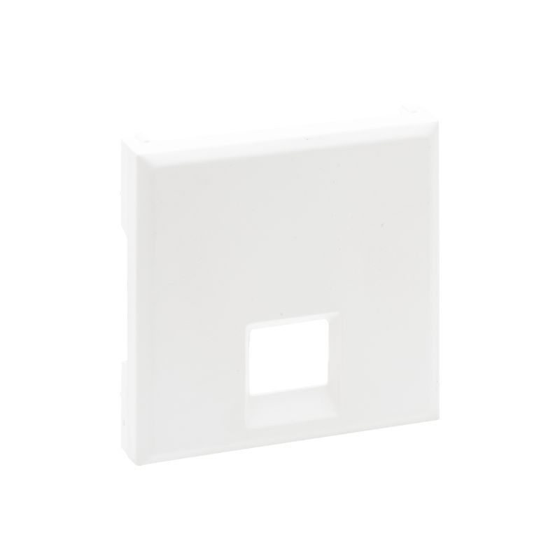 Tapa frontal para base telefónica y de red RJ 45 Legrand Niloé Step