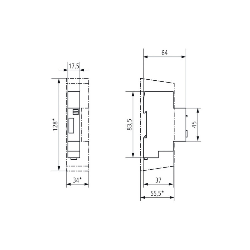 Minutero de escalera Theben modelo ELPA 87 Ref: 0870002